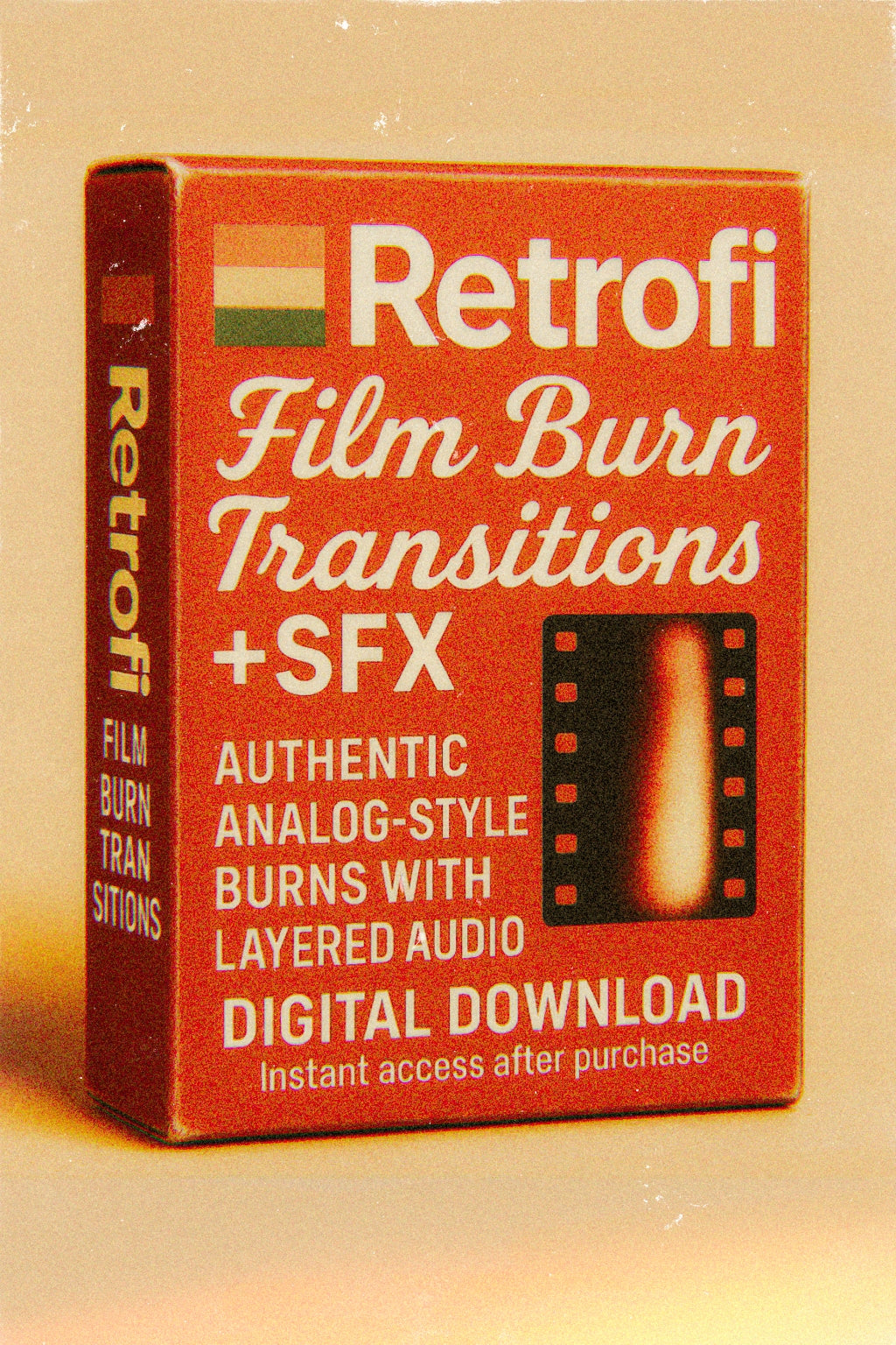 Retrofi — Film Burn Transitions + SFX