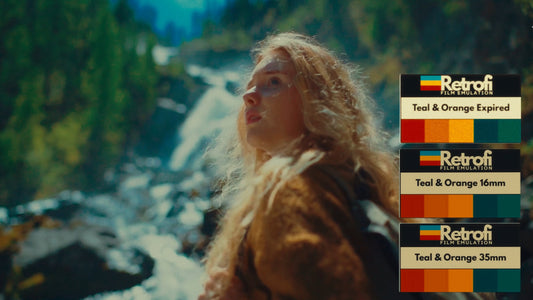 Retrofi —  Teal & Orange Universal LUT Edition (Premiere, FCPX, AE, PS, Etc.)