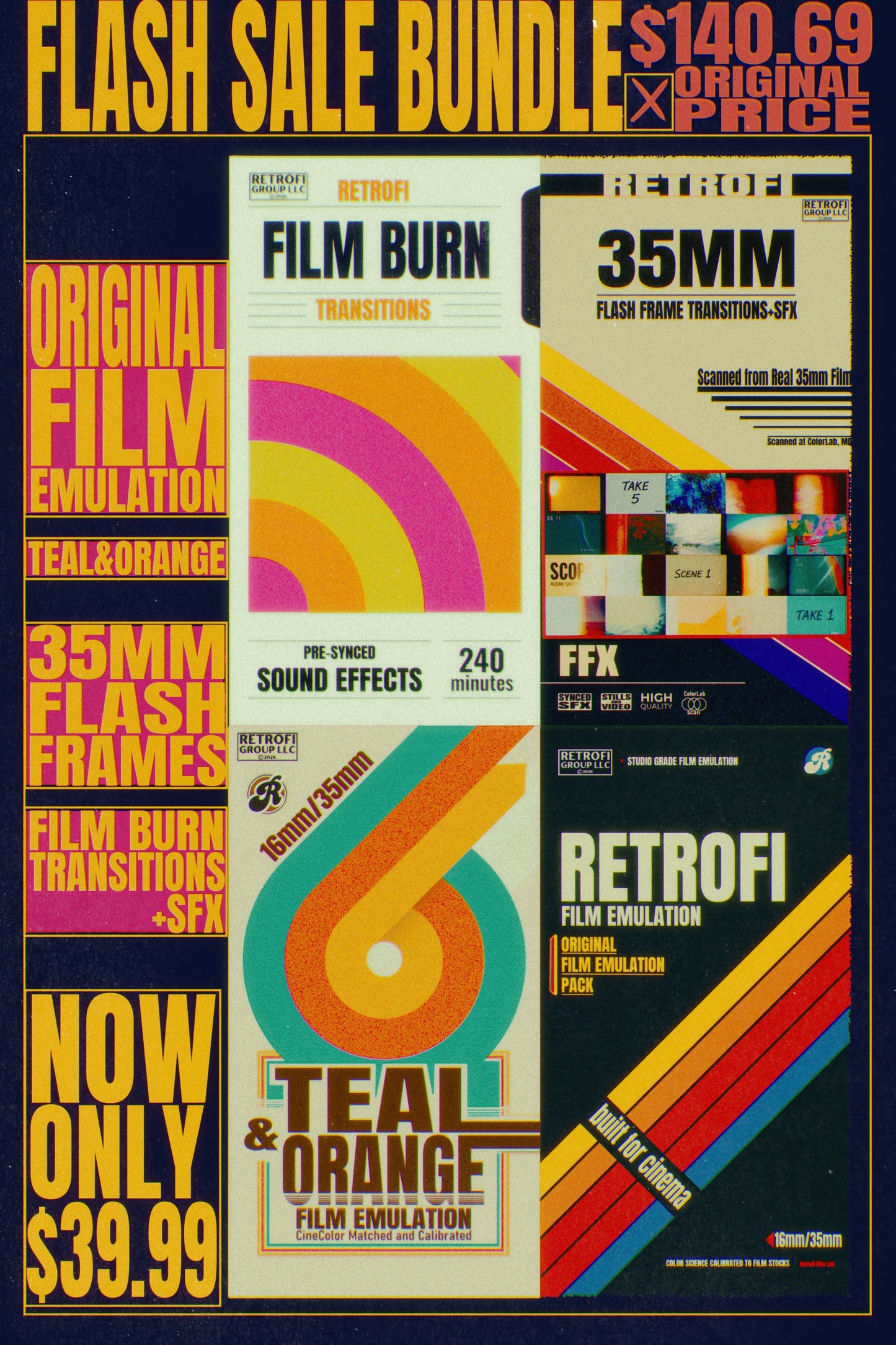 Retrofi Sale Bundle (Davinci Resolve)