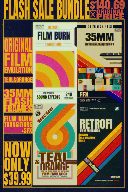 Retrofi Sale Bundle (Davinci Resolve)