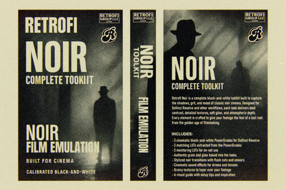 Retrofi — Complete Noir Film Emulation Toolkit