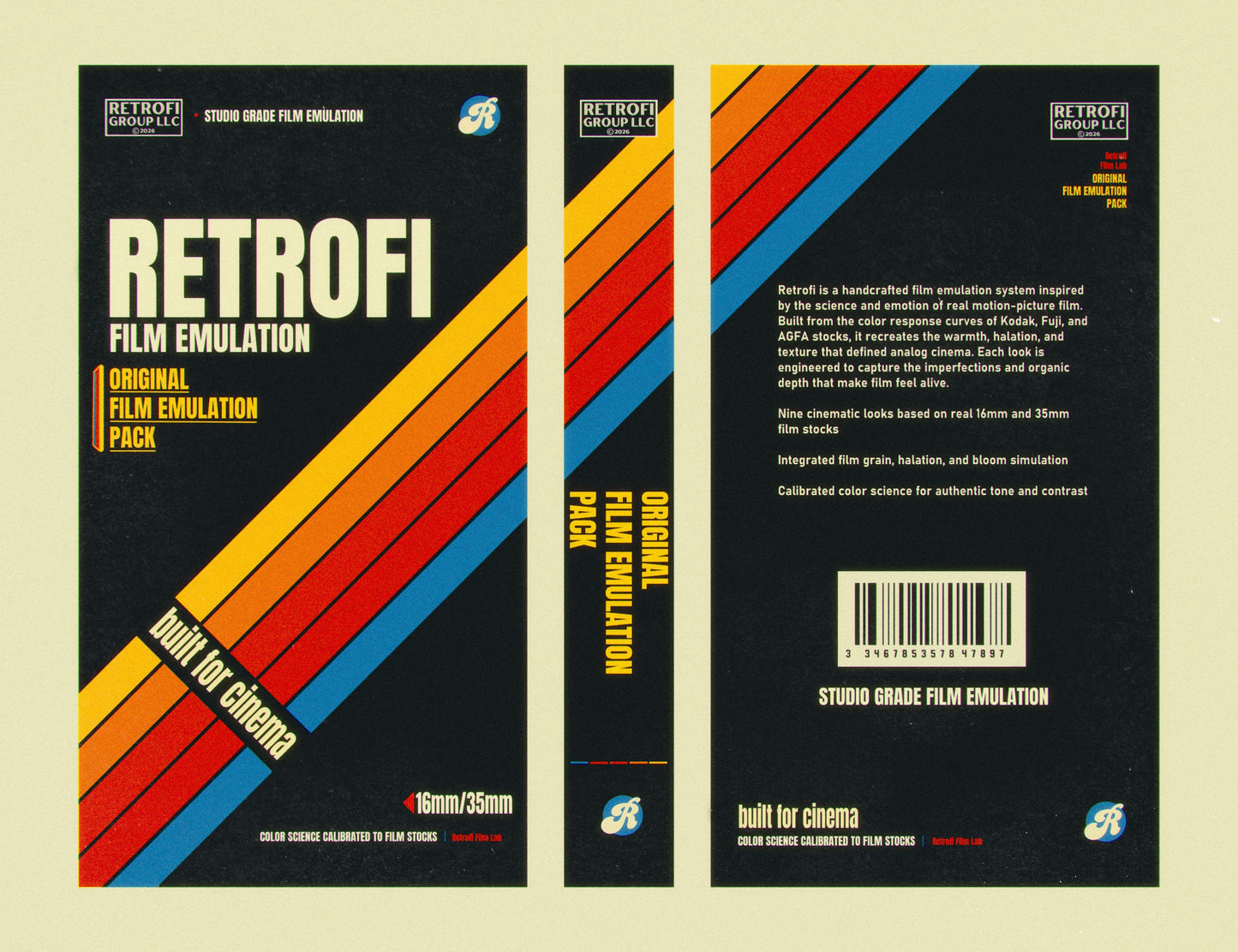 Retrofi — Original Film Emulation Pack