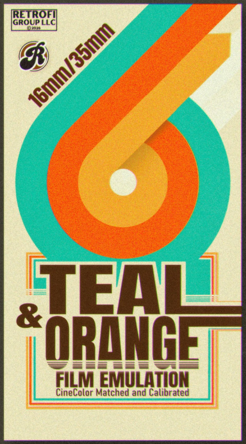 Retrofi — Teal & Orange Film Emulation