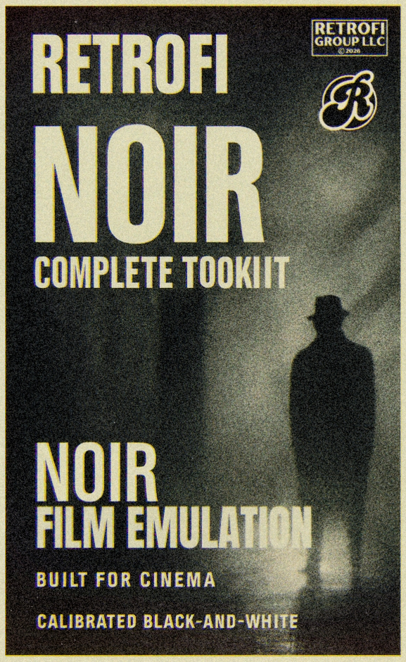 Retrofi — Complete Noir Film Emulation Toolkit