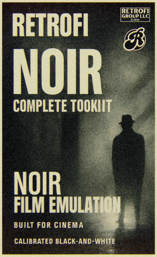 Retrofi — Complete Noir Film Emulation Toolkit