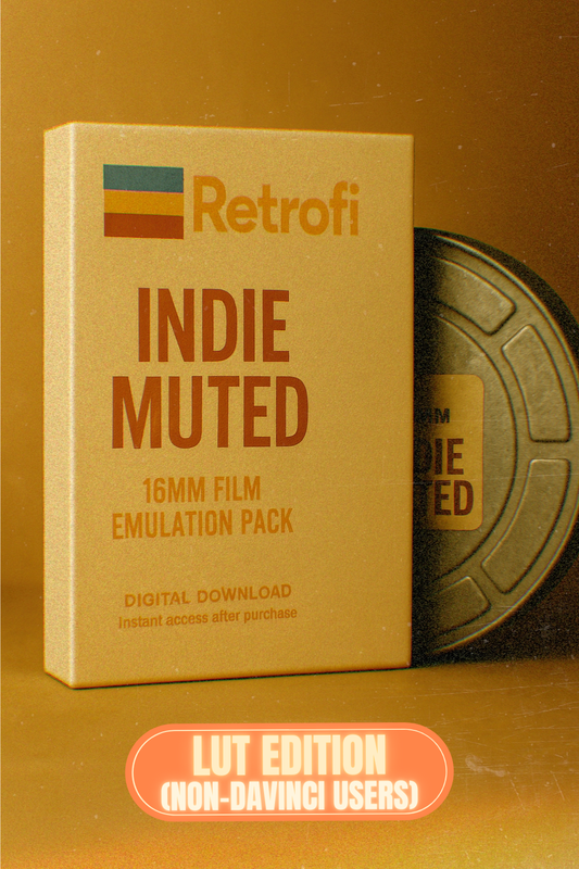16mm Muted Indie — Universal NLE Pack (Premiere, FCPX, AE, PS, Etc.)