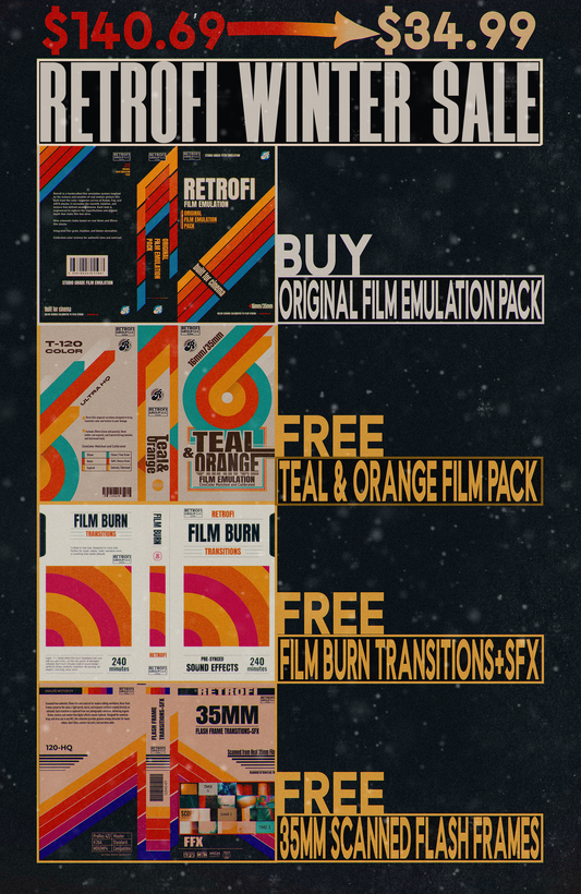 Retrofi Sale Bundle (Any NLE Software)