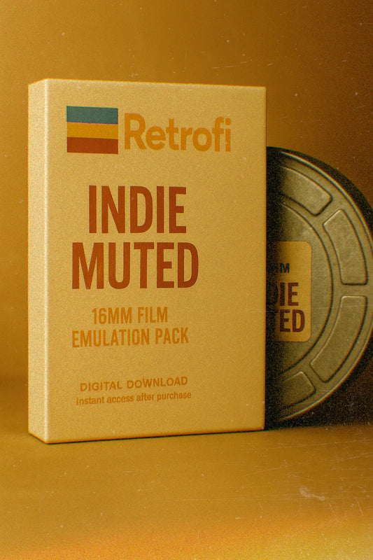 Retrofi — Muted Indie 16mm Film Emulation Pack for Davinci Resolve