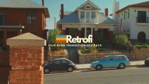 Retrofi — Film Burn Transitions + SFX